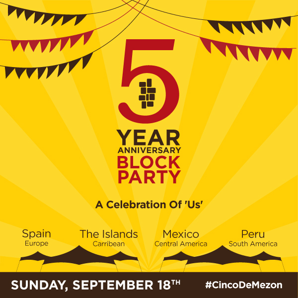 mezon celebrates their 5 year anniversary september 18th 2016